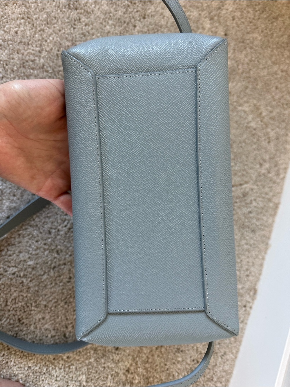 Celine Micro Belt Bag – Light Blue / Blue Gray - Picture 8 of 14